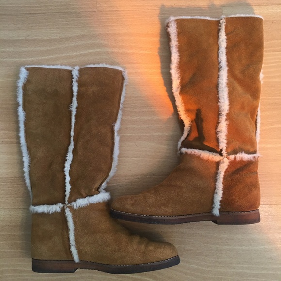 HOST PICK! Suede & Faux Fur Boots - Picture 2 of 9
